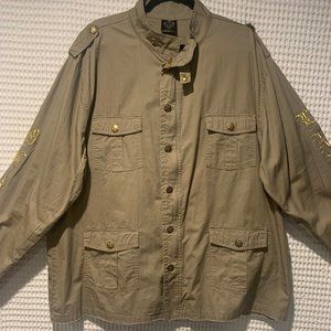 Blac Label Men's Olive & Gold Jacket